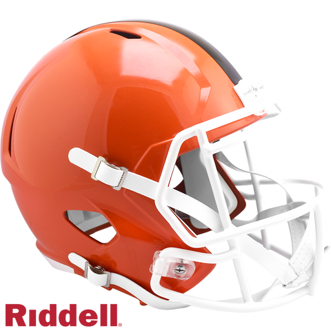Cleveland Browns Helmet Riddell Replica Full Size Speed Style 2024