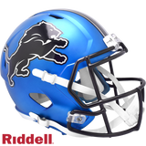 Detroit Lions Helmet Riddell Replica Full Size Speed Style On-Field Alternate 2024