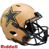 Dallas Cowboys Helmet Riddell Replica Full Size Speed Style Salute To Service 2023