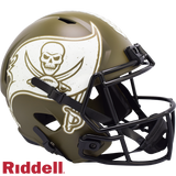 Tampa Bay Buccaneers Helmet Riddell Replica Full Size Speed Style Salute To Service 2022