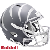 Cincinnati Bengals Helmet Riddell Replica Full Size Speed Style Slate Alternate