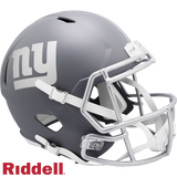 New York Giants Helmet Riddell Replica Full Size Speed Style Slate Alternate