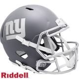 New York Giants Helmet Riddell Replica Full Size Speed Style Slate Alternate