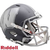 Wisconsin Badgers Helmet Riddell Replica Full Size Speed Style Slate Alternate