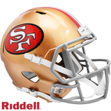San Francisco 49ers Helmet Riddell Replica Full Size Speed Style 1964-1995 T/B Special Order