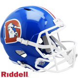 Denver Broncos Helmet Riddell Replica Full Size Speed Style 1975-1996 T/B