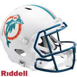 Miami Dolphins Helmet Riddell Replica Full Size Speed Style 1980-1996 T/B