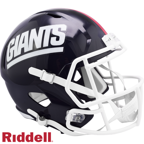 New York Giants Helmet Riddell Replica Full Size Speed Style 1980-1999 T/B Special Order