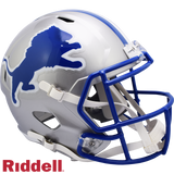 Detroit Lions Helmet Riddell Replica Full Size Speed Style 1983 2002 T/B Special Order