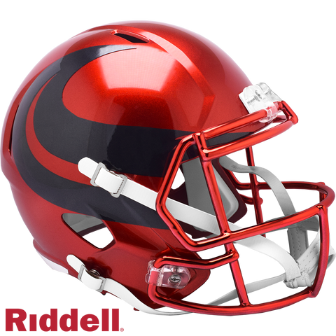 Houston Texans Helmet Riddell Replica Full Size Speed Style On-Field Alternate 2024 #1 - Special Order