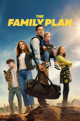 The Family Plan Style B Movie Poster 27 x 40 inch