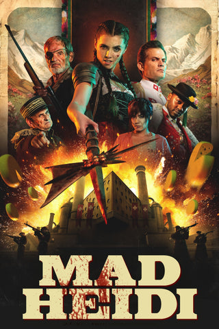Mad Heidi Style D Movie Poster 27 x 40 inch