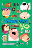 Family Guy Style: 3 - 27 x 40 inch. TV Show Poster