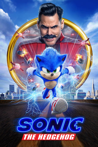 Sonic the Hedgehog Style A Movie Poster 11 x 17 inch