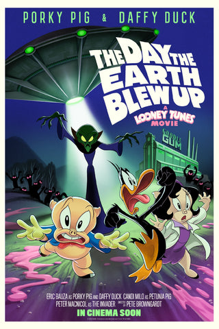 The Day the Earth Blew Up: A Looney Tunes Movie Style C Movie Poster 11 x 17 inch