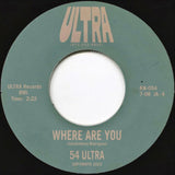 54 Ultra - Where Are You 11 x 17 inch. Album Cover Poster