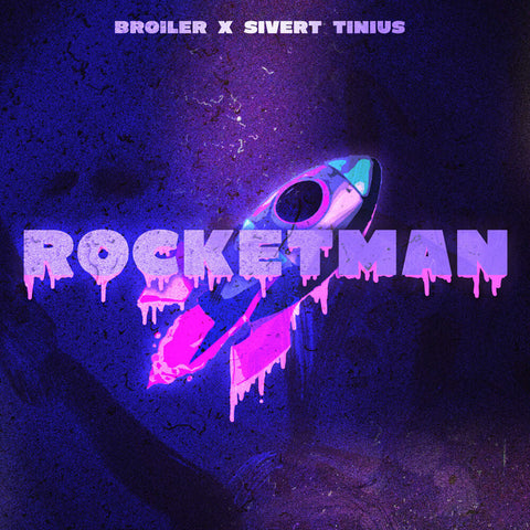 Broiler - ROCKETMAN 11 x 17 inch. Album Cover Poster