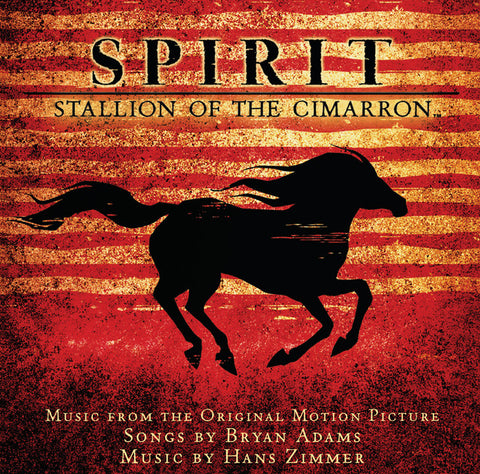 Bryan Adams - Spirit: Stallion Of The Cimarron (Music From The Original Motion Picture) 11 x 17 inch. Album Cover Poster