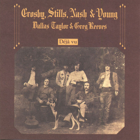 Crosby, Stills & Nash - Deja Vu 24 x 36 inch. Album Cover Poster