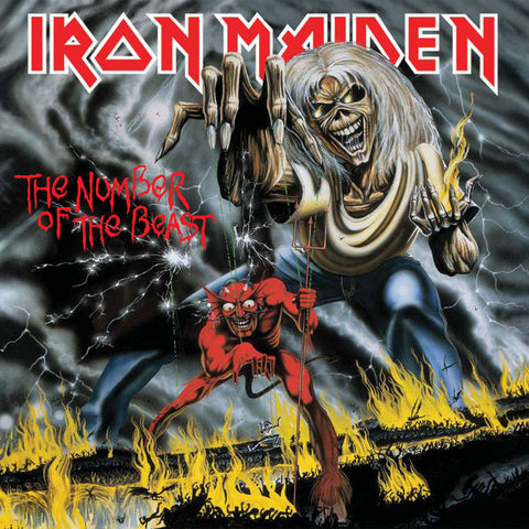 Iron Maiden - The Number of the Beast (2015 Remaster) 11 x 17 inch. Album Cover Poster