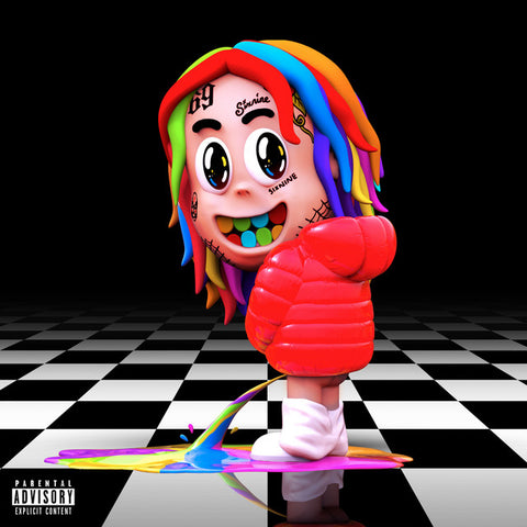 6ix9ine - DUMMY BOY (Revised) 11 x 17 inch. Album Cover Poster
