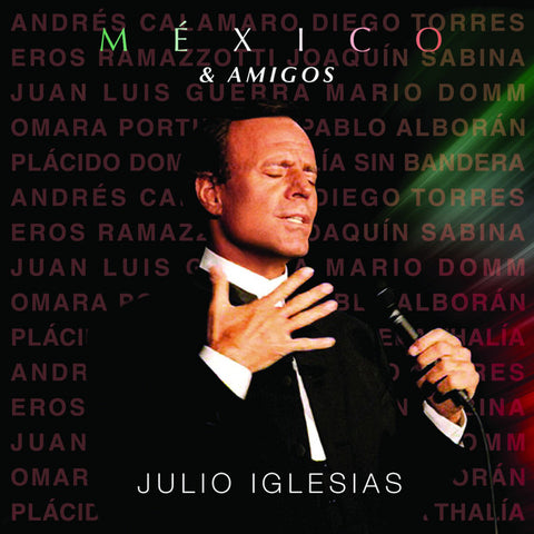 Julio Iglesias - México & Amigos 24 x 36 inch. Album Cover Poster