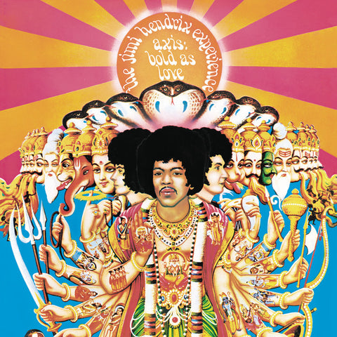 Jimi Hendrix - Axis: Bold As Love 11 x 17 inch. Album Cover Poster