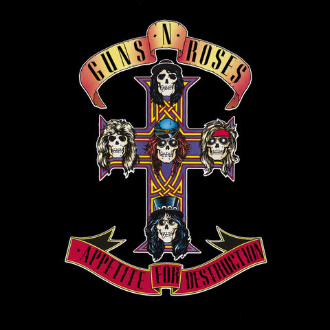 Guns N' Roses - Appetite For Destruction 11 x 17 inch. Album Cover Poster