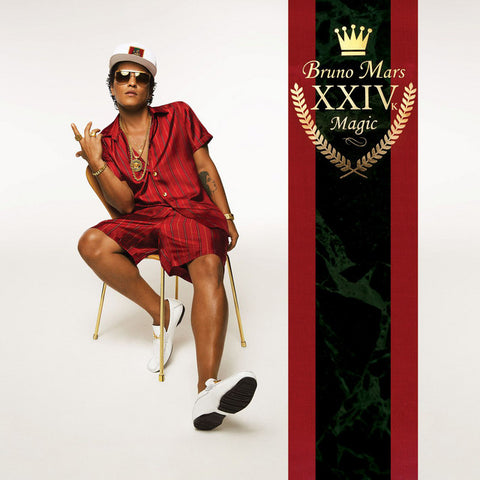 Bruno Mars - 24K Magic 11 x 17 inch. Album Cover Poster
