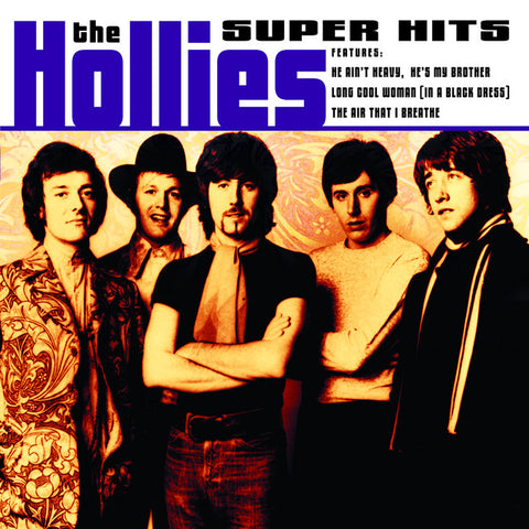 The Hollies - Super Hits 11 x 17 inch. Album Cover Poster