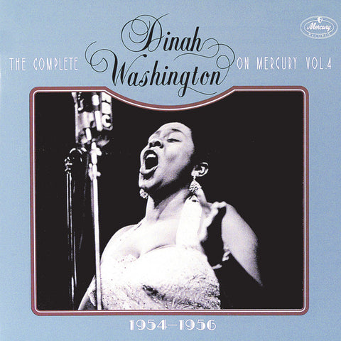Dinah Washington - The Complete Dinah Washington On Mercury, Vol.4 (1954-1956) 24 x 36 inch. Album Cover Poster