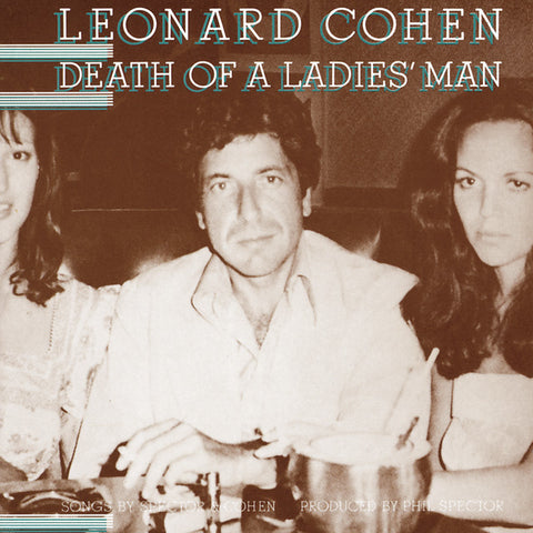 Leonard Cohen - Death Of A Ladies' Man 24 x 36 inch. Album Cover Poster
