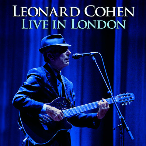 Leonard Cohen - Live In London 11 x 17 inch. Album Cover Poster