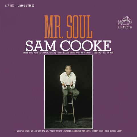 Sam Cooke - Mr. Soul 11 x 17 inch. Album Cover Poster