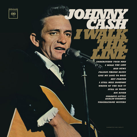Johnny Cash - I Walk the Line 11 x 17 inch. Album Cover Poster