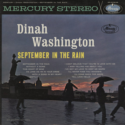 Dinah Washington - September In The Rain 24 x 36 inch. Album Cover Poster