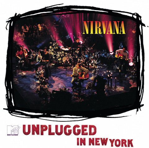 Nirvana - MTV Unplugged In New York 24 x 36 inch. Album Cover Poster