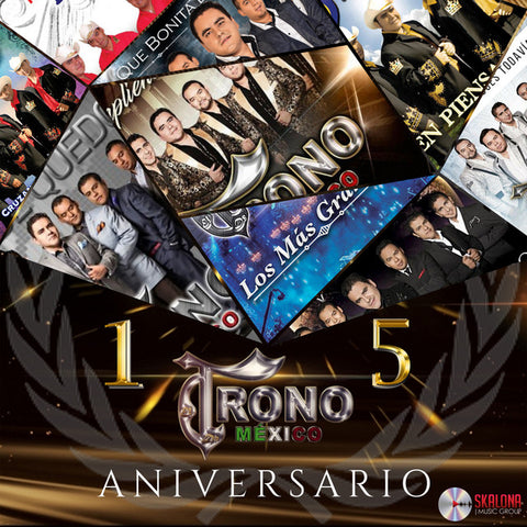 El Trono de Mexico - 15 Aniversario 11 x 17 inch. Album Cover Poster