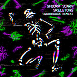 Andrew Gold - Spooky Scary Skeletons (Wubbaduck Remix) 24 x 36 inch. Album Cover Poster