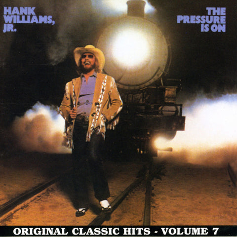 Hank Williams, Jr. - The Pressure Is On 11 x 17 inch. Album Cover Poster