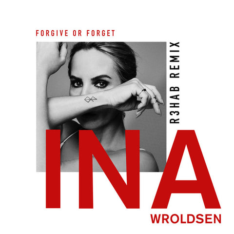 Ina Wroldsen - Forgive or Forget (R3HAB Remix) 24 x 36 inch. Album Cover Poster