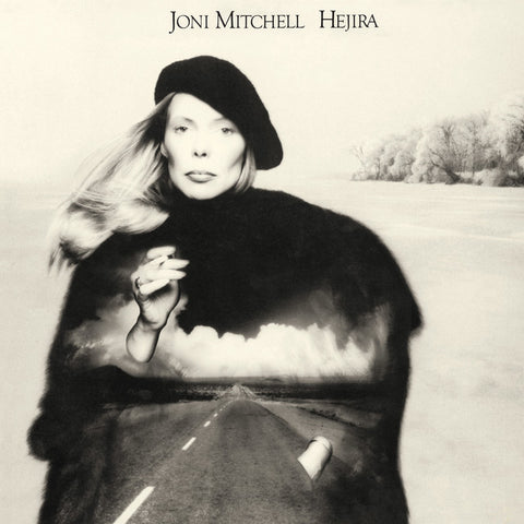 Joni Mitchell - Hejira 11 x 17 inch. Album Cover Poster