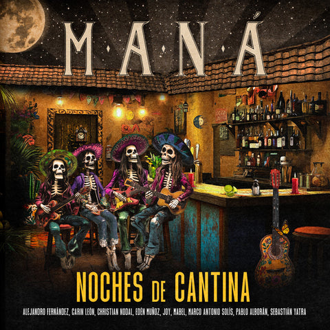 Maná - Noches De Cantina 24 x 36 inch. Album Cover Poster