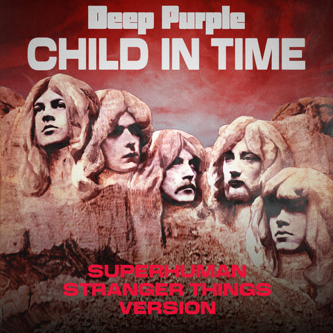 Deep Purple - Child In Time (Superhuman Stranger Things Version) 24 x 36 inch. Album Cover Poster