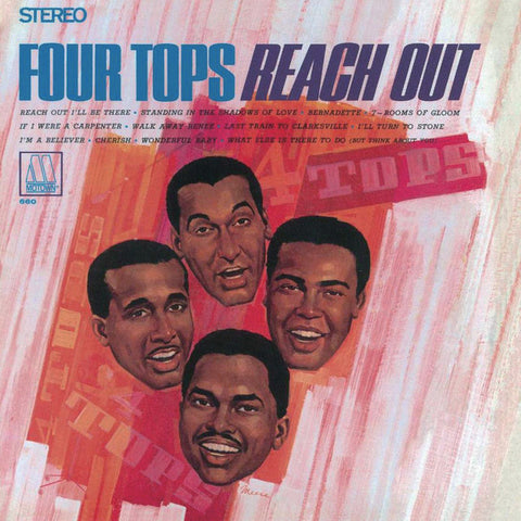 Four Tops - Reach Out 11 x 17 inch. Album Cover Poster
