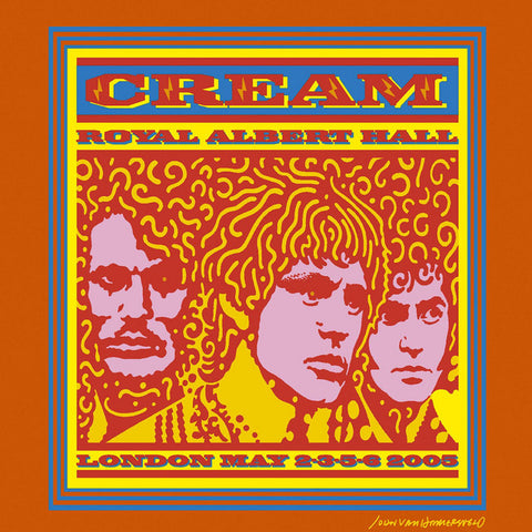 Cream - Royal Albert Hall London May 2-3-5-6 2005 (Live) 11 x 17 inch. Album Cover Poster