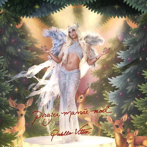 Pabllo Vittar - Prazer, Mamãe Noel 24 x 36 inch. Album Cover Poster