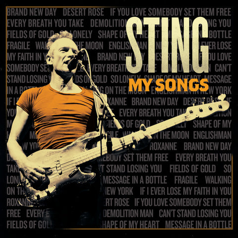 Sting - My Songs (Deluxe) 11 x 17 inch. Album Cover Poster
