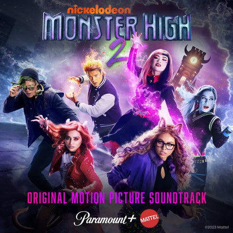 Monster High - Monster High 2 (Original Motion Picture Soundtrack) 24 x 36 inch. Album Cover Poster