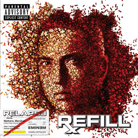 Eminem - Relapse: Refill 24 x 36 inch. Album Cover Poster